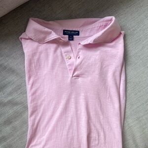Peter Millar Pink Polo Shirt